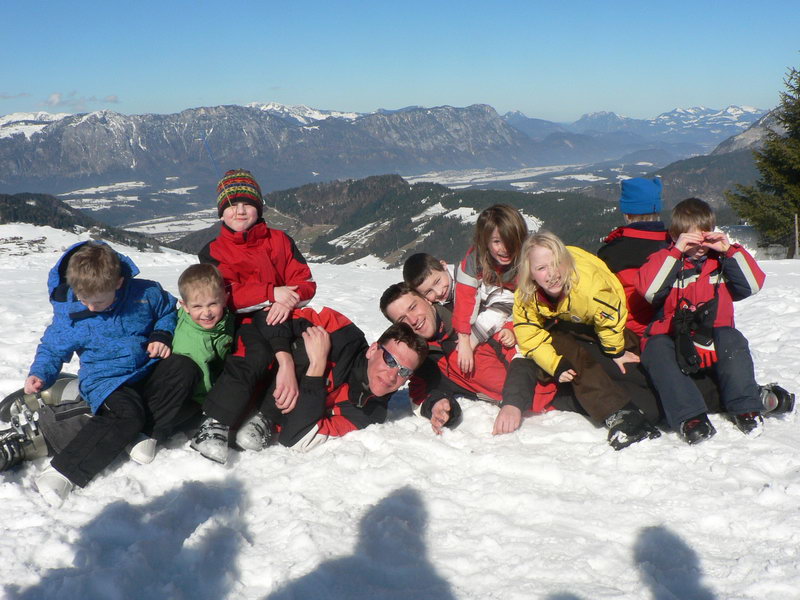 Lyžařská škola v Alpách 2010, Wildschoenau, Niederau