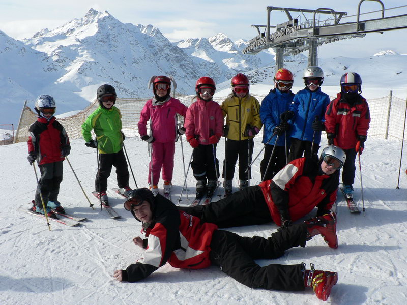 Lyžařská škola v Alpách 2011, Santa Caterina - Itálie