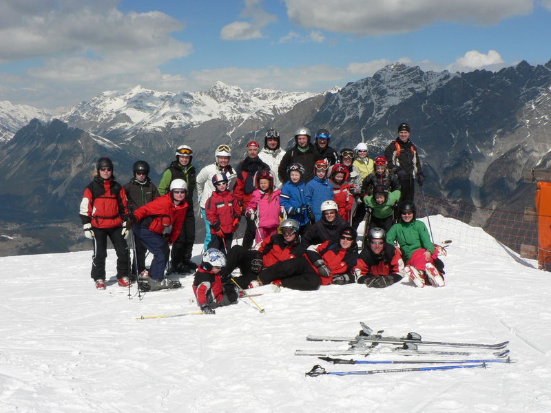 Lyžařská škola v Alpách 2011, Santa Caterina - Itálie